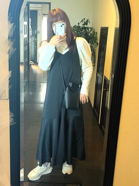「アンブルネージュ」｜りせりせ☆さん（レディース・163cm）の春コーディネート