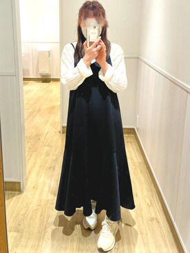 「アンブルネージュ」｜りせりせ☆さん（レディース・163cm）の春コーディネート