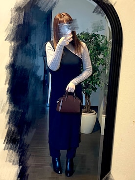 りせりせ☆さん（レディース・163cm）の冬コーディネート