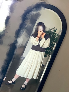 「apres jour（アプレジュール）のアイテム（その他シューズ）」を使った、りせりせ☆さん（レディース・163cm）の秋コーディネート