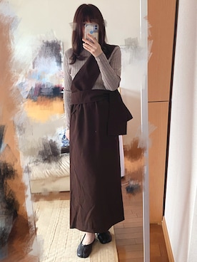 りせりせ☆さん（レディース・163cm）の秋コーディネート