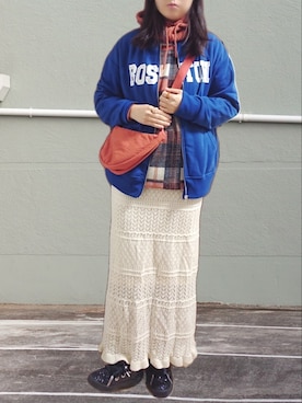 「archives e'pice（アルシーヴエピス）のアイテム」を使った、こあらさん（レディース・159cm）の冬コーディネート