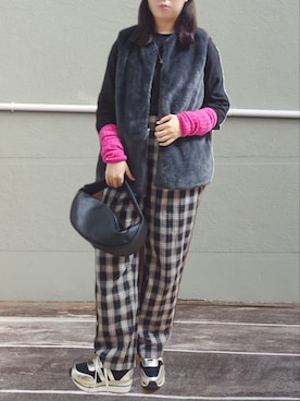 こあらさん（レディース・159cm）の秋コーディネート