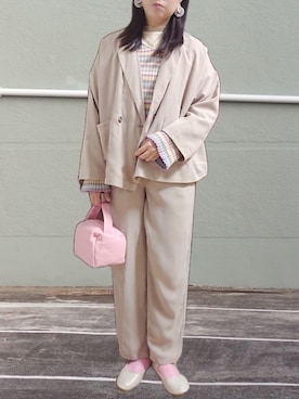 こあらさん（レディース・159cm）の春コーディネート