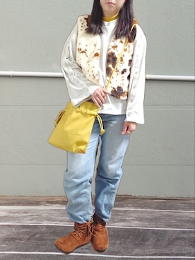 こあらさん（レディース・159cm）の冬コーディネート