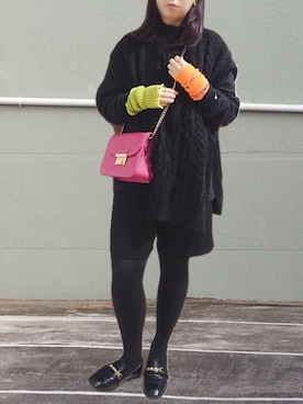 こあらさん（レディース・159cm）の秋コーディネート