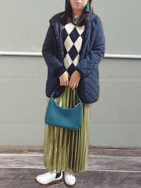 こあらさん（レディース・159cm）の冬コーディネート