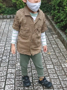 こあらさん（キッズ・100cm）の秋コーディネート