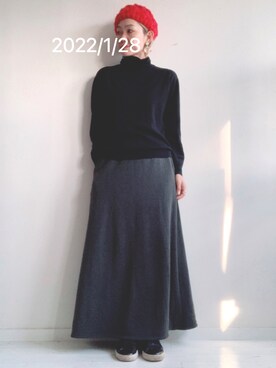 saccoさん(レディース・163cm)の冬コーディネート