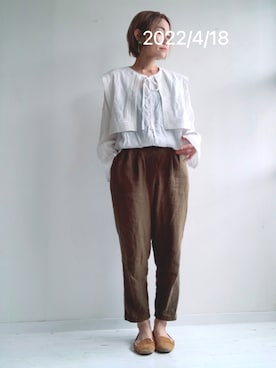 saccoさん（レディース・163cm）の春コーディネート