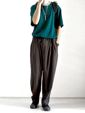 「DOOPZ（ドープス）のアイテム（アクセサリー）」を使った、もくさん（メンズ・178cm）の夏コーディネート