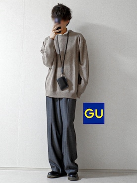 「LIDNM（リドム）のアイテム（財布/小物）」を使った、もくさん（メンズ・178cm）の夏コーディネート