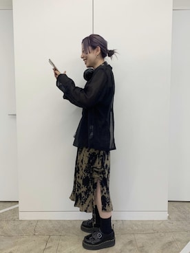 moeさん（レディース・151cm）の冬コーディネート