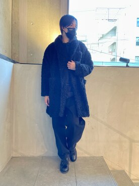 「LUSOR（ルーソル）のアイテム（ジャケット/アウター）」を使った、yk@さん（メンズ・178cm）の冬コーディネート