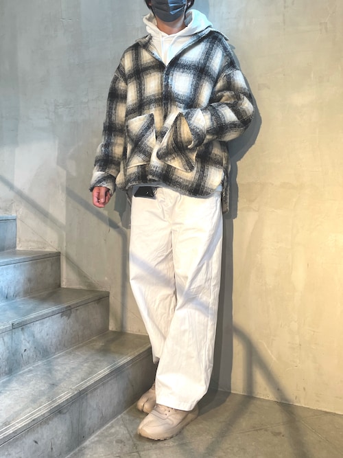 LUSOR チノパン LUSOR（ルーソル）WIDE CHINO PT/ワイドチノパンツ