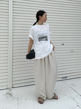 「アイテム（ハンドバッグ）」を使った、sonさん（レディース・159cm）の夏コーディネート