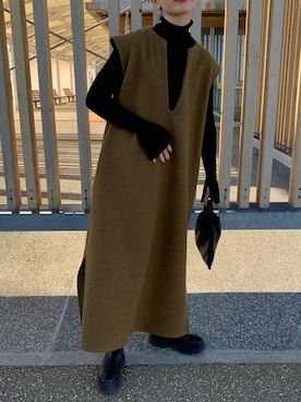 sonさん（レディース・159cm）の冬コーディネート