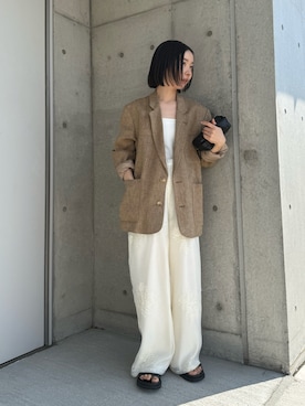 「TODAYFUL（トゥデイフル）のアイテム」を使った、sonさん（レディース・161cm）の春コーディネート