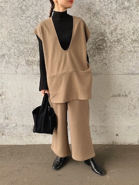 sonさん（レディース・159cm）の冬コーディネート