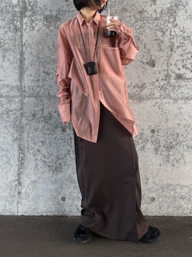 「anuke（アンヌーク）のアイテム」を使った、sonさん（レディース・161cm）の春コーディネート