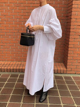 「INTER FACTORY（インターファクトリー）のアイテム（ワンピース/ドレス）」を使った、sonさん（レディース・159cm）の秋コーディネート