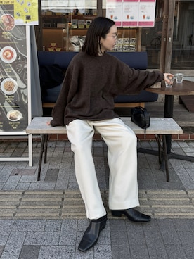 sonさん（レディース・159cm）の冬コーディネート