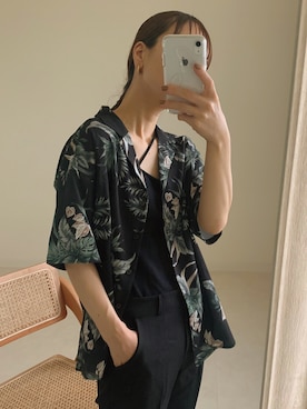 「CLANE（クラネ）のアイテム（キャミソール）」を使った、sonさん（レディース・159cm）の夏コーディネート