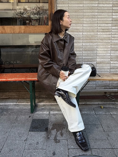 靴 Todayful/ Squaretoe Gather Loafers/ 38 TODAYFUL(トゥデイフル) / Life's online store（ライフズ