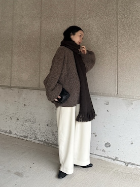 「select MOCA by son（セレクトモカバイソン）のアイテム」を使った、sonさん（レディース・159cm）の冬コーディネート