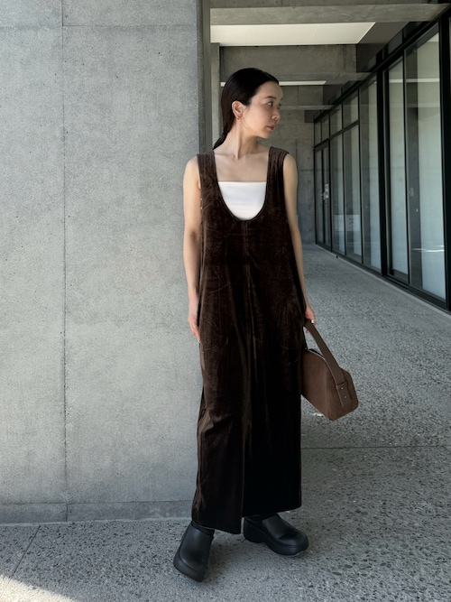 【本日限定値下げ】anuke Velour Uneck Onepiece Velour Uneck Onepiece（ワンピース）｜anuke（アンヌーク）の