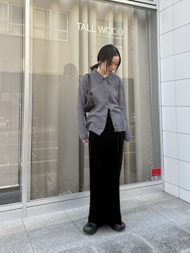 「アイテム（スカート）」を使った、sonさん（レディース・159cm）の冬コーディネート