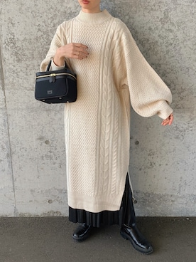 「Fizz（フィズ）のアイテム」を使った、sonさん（レディース・159cm）の秋コーディネート
