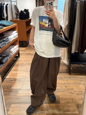 「アイテム（Tシャツ/カットソー）」を使った、sonさん（レディース・159cm）の夏コーディネート