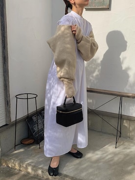 「INTER FACTORY（インターファクトリー）のアイテム（ワンピース/ドレス）」を使った、sonさん（レディース・159cm）の冬コーディネート