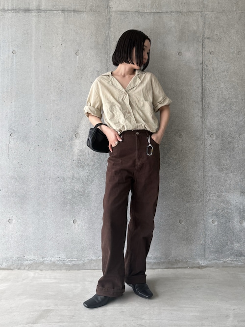 Squaretoe Leather Sabot（スリッポン）｜TODAYFUL（トゥデイフル）の