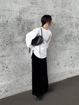 「LACOSTE（ラコステ）のアイテム」を使った、sonさん（レディース・159cm）の秋コーディネート