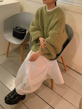 「INTER FACTORY（インターファクトリー）のアイテム（ワンピース/ドレス）」を使った、sonさん（レディース・159cm）の秋コーディネート