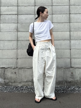 「アイテム（財布/小物）」を使った、sonさん（レディース・161cm）の夏コーディネート