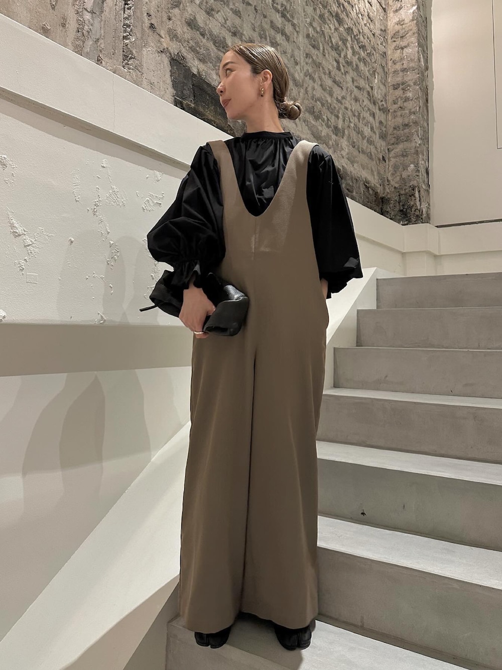 todayful U Neck Combinaison / ブラック U Neck Combinaison【トゥデイフル】 TODAYFUL（TODAYFUL