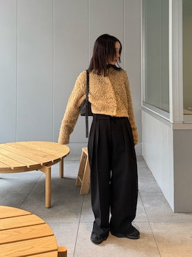 「TODAYFUL（トゥデイフル）のアイテム」を使った、sonさん（レディース・159cm）の秋コーディネート