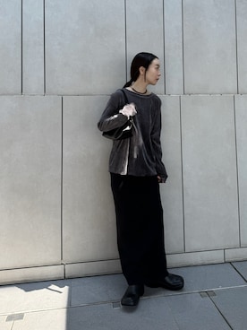 「アイテム（ネックレス）」を使った、sonさん（レディース・159cm）の秋コーディネート