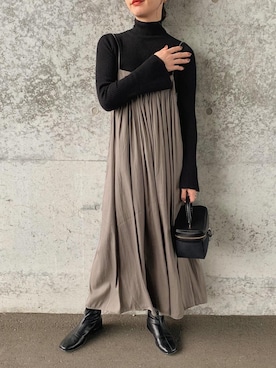 「Ch!iii BAG（チーバック）のアイテム」を使った、sonさん（レディース・159cm）の秋コーディネート