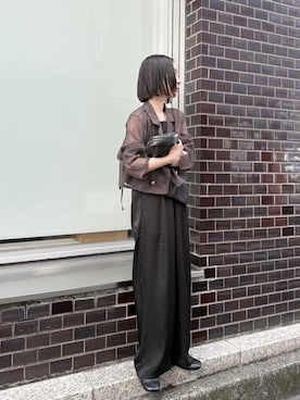 「YENNA（イェンナ）のアイテム」を使った、sonさん（レディース・161cm）の春コーディネート