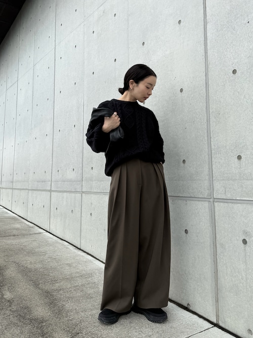 Bonding Wide Trousers（その他パンツ）｜TODAYFUL（トゥデイフル）の