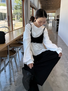 「ビスチェ」｜sonさん（レディース・159cm）の夏コーディネート