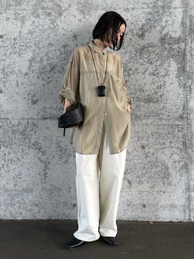 「anuke（アンヌーク）のアイテム」を使った、sonさん（レディース・161cm）の春コーディネート
