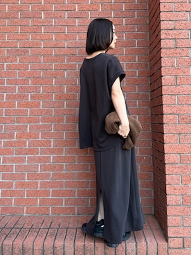 「Doux archives（ドゥアルシーヴ）のアイテム」を使った、sonさん（レディース・161cm）の春コーディネート