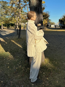 「select MOCA（セレクトモカ）のアイテム（ジャケット/アウター）」を使った、sonさん（レディース・159cm）の冬コーディネート