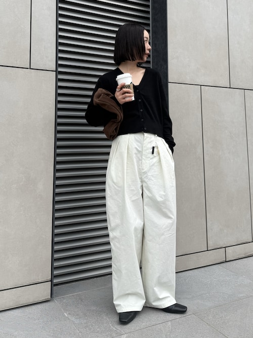 Squaretoe Leather Sabot（スリッポン）｜TODAYFUL（トゥデイフル）の