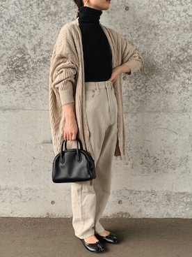 「sakishimatokyo（サキシマトーキョー）のアイテム（トップス）」を使った、sonさん（レディース・159cm）の秋コーディネート